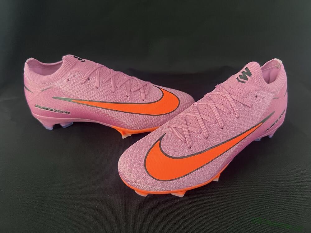 Unisex Nike Air Zoom Mercurial Vapor 16 Elite FG Firm Ground Low-Tops Football Boots - Red/Black