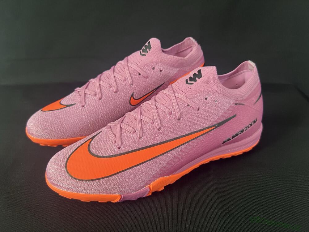 Unisex Nike Air Zoom Mercurial Vapor 16 Elite TF Artificial Turf Low-Tops Football Shoes - Red/Orange/Black