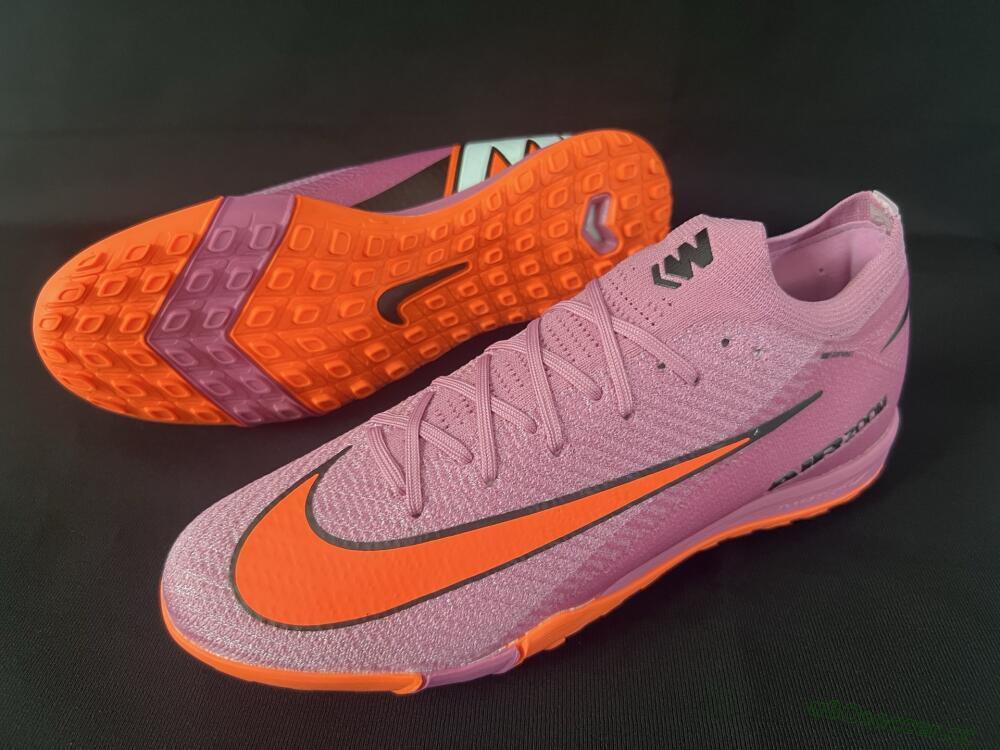 Unisex Nike Air Zoom Mercurial Vapor 16 Elite TF Artificial Turf Low-Tops Football Shoes - Red/Orange/Black