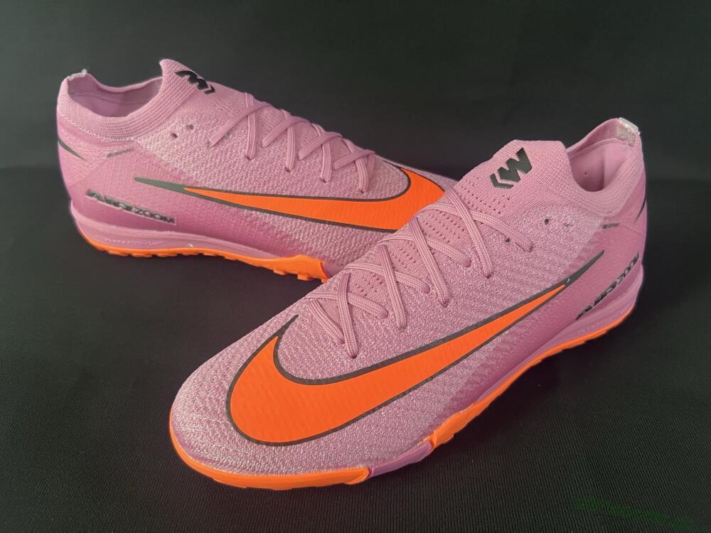 Unisex Nike Air Zoom Mercurial Vapor 16 Elite TF Artificial Turf Low-Tops Football Shoes - Red/Orange/Black