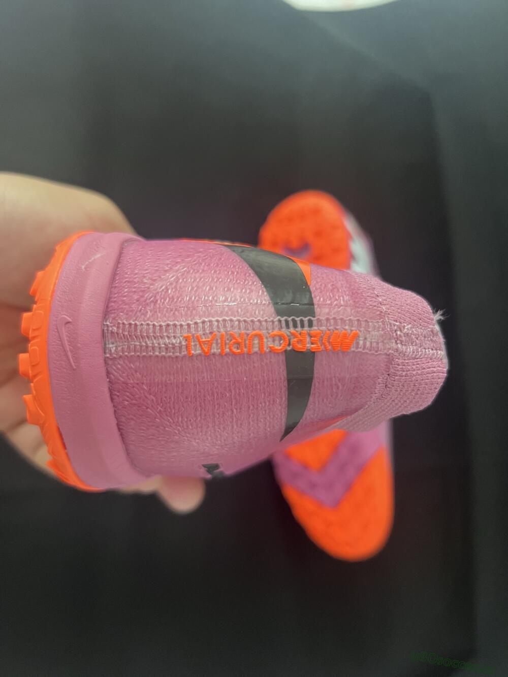 Unisex Nike Air Zoom Mercurial Vapor 16 Elite TF Artificial Turf Low-Tops Football Shoes - Red/Orange/Black