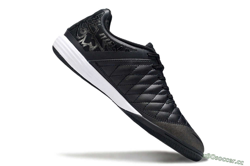 Unisex Nike Lunar Gato 2 IC Indoor & Futsal Low-Tops Football Shoes - Black/White 5