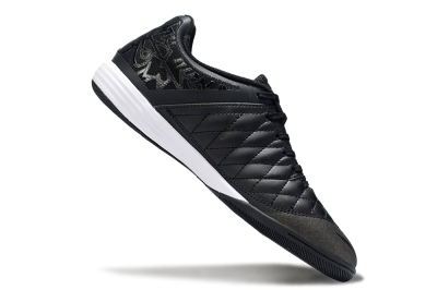 Unisex Nike Lunar Gato 2 IC Indoor & Futsal Low-Tops Football Shoes - Black/White
