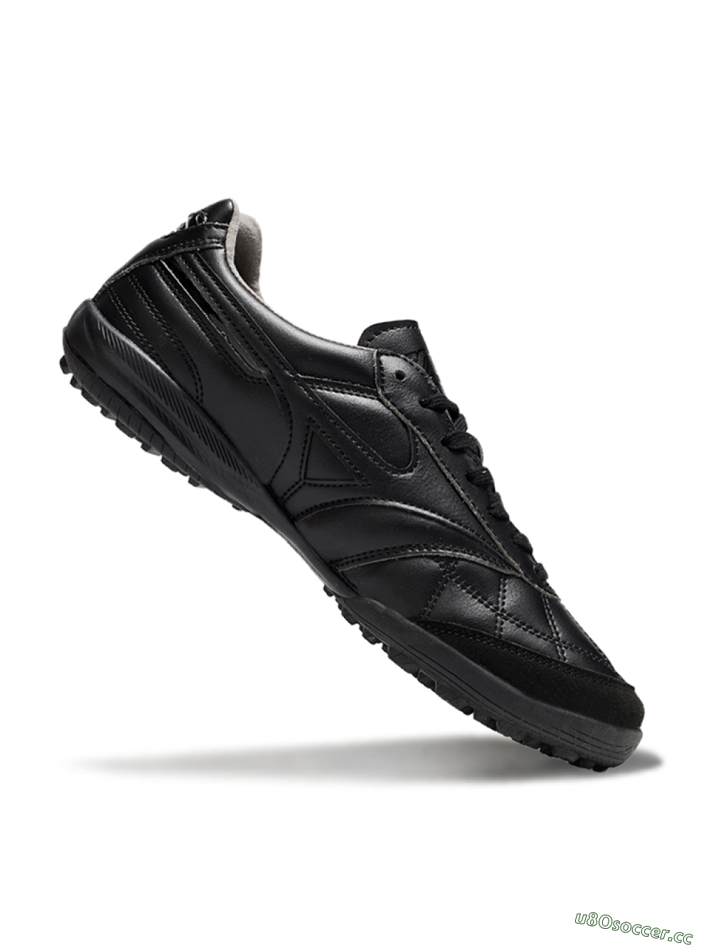Men's Mizuno Morelia Neo 4 TF Artificial Turf Low-Tops Football Shoes - Black/Gold 4