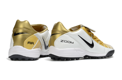 Men's Nike Total 90 III TF Artificial Turf Low-Tops Football Shoes - Gold/Beige/Black
