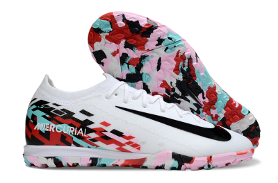 Unisex Nike Air Zoom Mercurial Vapor 16 Elite TF Artificial Turf Low-Tops Football Shoes - White/Black/Red
