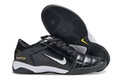 Unisex Nike Total 90 III IC Indoor & Futsal Low-Tops Football Shoes - Black/White