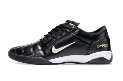Unisex Nike Total 90 III IC Indoor & Futsal Low-Tops Football Shoes - Black/White