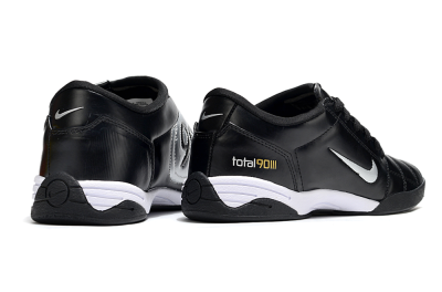 Unisex Nike Total 90 III IC Indoor & Futsal Low-Tops Football Shoes - Black/White