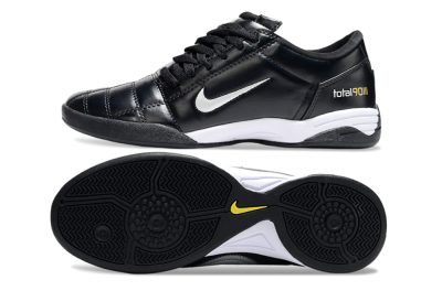 Unisex Nike Total 90 III IC Indoor & Futsal Low-Tops Football Shoes - Black/White