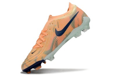 Men's Nike Phantom GX 2 Elite FG Firm Ground Low-Tops Football Boots - Orange/Blue/Jade