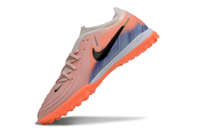 Men's Nike Phantom GX 2 Elite TF Artificial Turf Low-Tops Football Shoes - Pink/Black/Jade