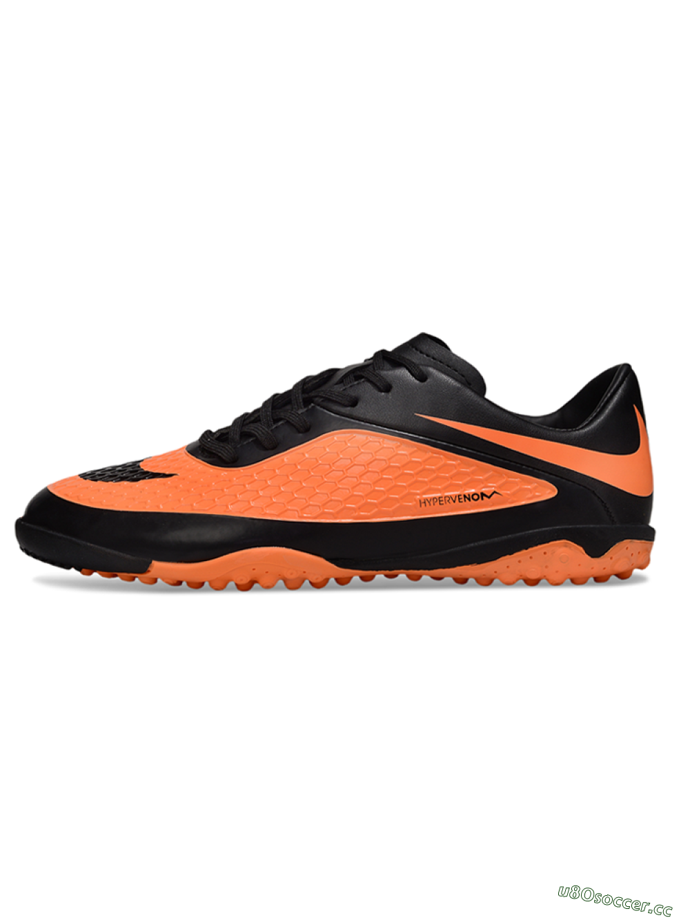 Men's Nike Hypervenom Phantom RGN SE TF Artificial Turf Low-Tops Football Shoes - Orange/Black 0