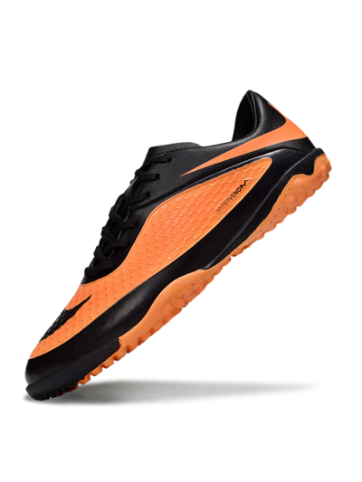 Men's Nike Hypervenom Phantom RGN SE TF Artificial Turf Low-Tops Football Shoes - Orange/Black