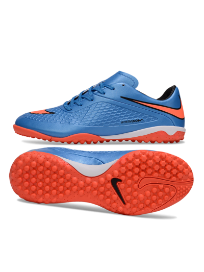 Men's Nike Hypervenom Phantom RGN SE TF Artificial Turf Low-Tops Football Shoes - Blue/Red/Black