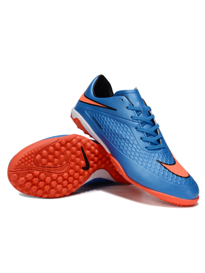 Men's Nike Hypervenom Phantom RGN SE TF Artificial Turf Low-Tops Football Shoes - Blue/Red/Black
