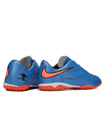 Men's Nike Hypervenom Phantom RGN SE TF Artificial Turf Low-Tops Football Shoes - Blue/Red/Black