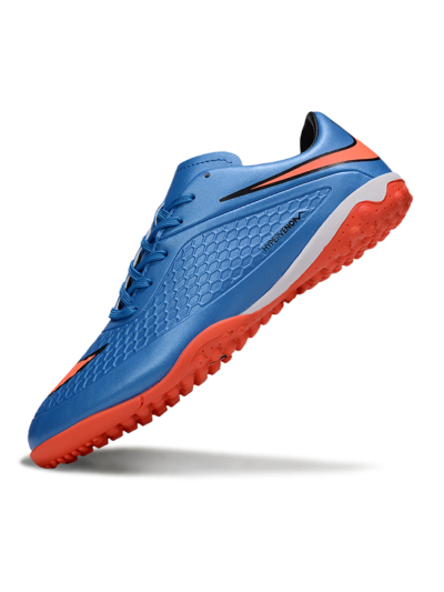 Men's Nike Hypervenom Phantom RGN SE TF Artificial Turf Low-Tops Football Shoes - Blue/Red/Black