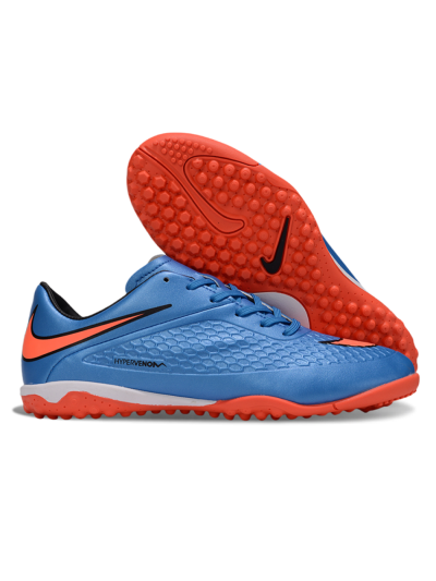 Men's Nike Hypervenom Phantom RGN SE TF Artificial Turf Low-Tops Football Shoes - Blue/Red/Black
