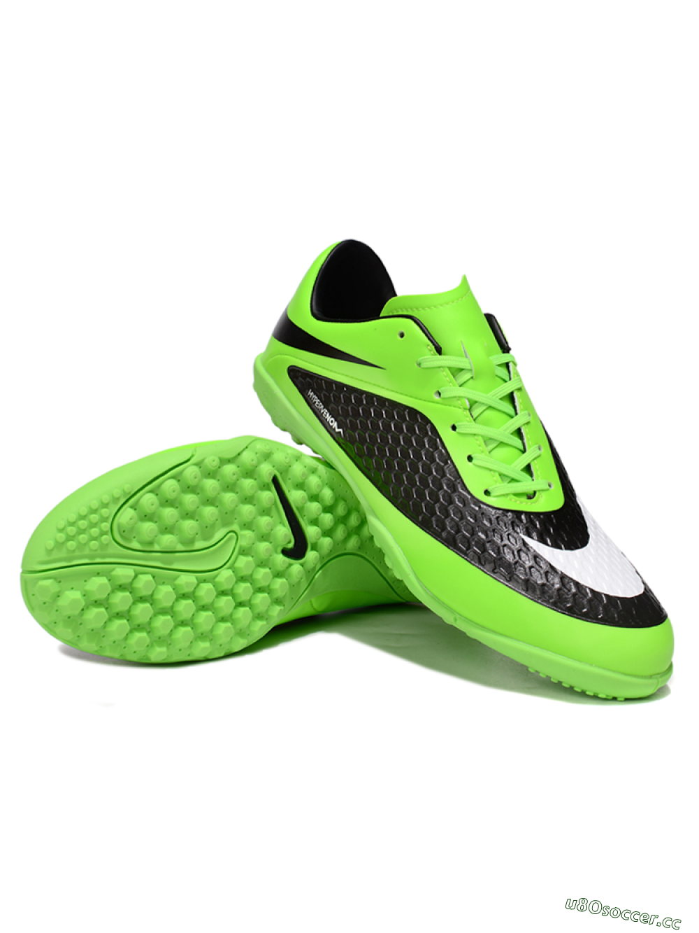 Men's Nike Hypervenom Phantom RGN SE TF Artificial Turf Low-Tops Football Shoes - Yellow/Black/White 3