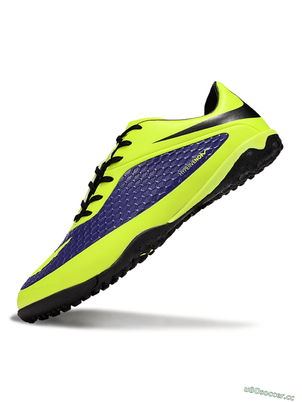 Men's Nike Hypervenom Phantom RGN SE TF Artificial Turf Low-Tops Football Shoes - Yellow/Blue/Black 5