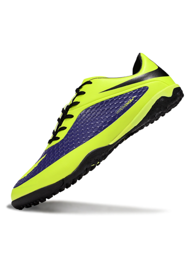 Men's Nike Hypervenom Phantom RGN SE TF Artificial Turf Low-Tops Football Shoes - Yellow/Blue/Black
