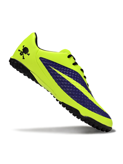 Men's Nike Hypervenom Phantom RGN SE TF Artificial Turf Low-Tops Football Shoes - Yellow/Blue/Black