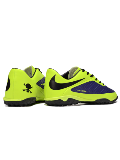 Men's Nike Hypervenom Phantom RGN SE TF Artificial Turf Low-Tops Football Shoes - Yellow/Blue/Black
