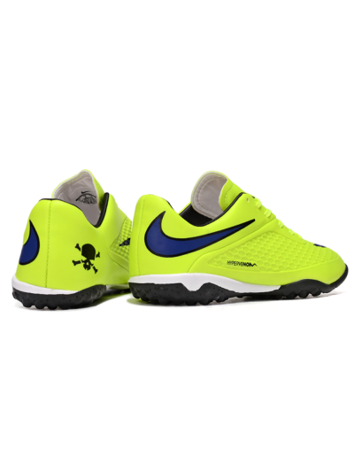 Men's Nike Hypervenom Phantom RGN SE TF Artificial Turf Low-Tops Football Shoes - Yellow/Blue/Black