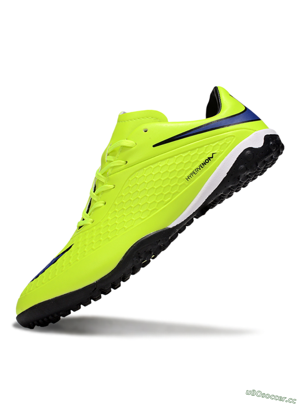 Men's Nike Hypervenom Phantom RGN SE TF Artificial Turf Low-Tops Football Shoes - Yellow/Blue/Black 5
