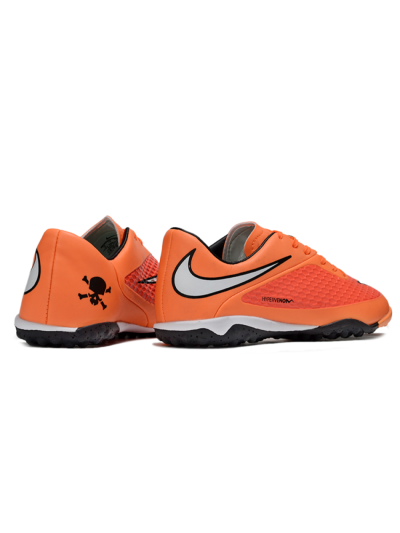 Men's Nike Hypervenom Phantom RGN SE TF Artificial Turf Low-Tops Football Shoes - Orange/Red/White