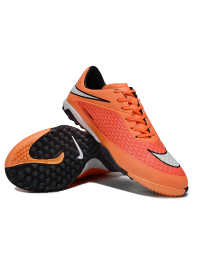 Men's Nike Hypervenom Phantom RGN SE TF Artificial Turf Low-Tops Football Shoes - Orange/Red/White