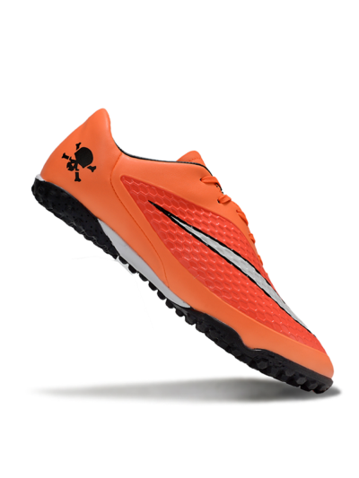 Men's Nike Hypervenom Phantom RGN SE TF Artificial Turf Low-Tops Football Shoes - Orange/Red/White