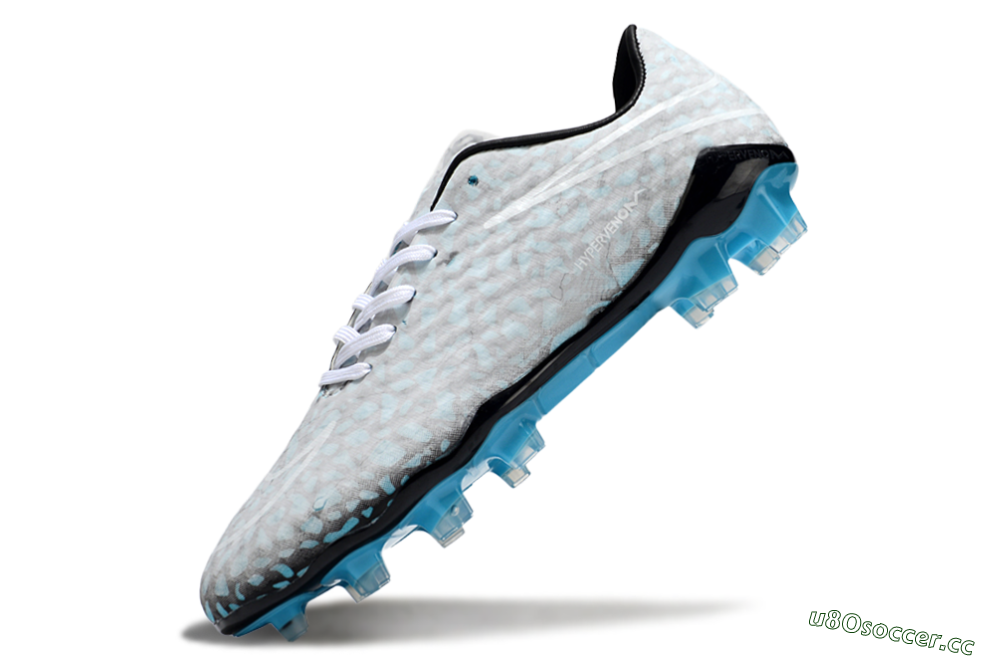 Men's Nike Hypervenom Phantom RGN SE FG Firm Ground Low-Tops Football Boots - Jade/Grey/White 6