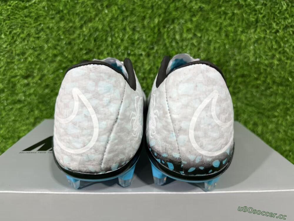 Men's Nike Hypervenom Phantom RGN SE FG Firm Ground Low-Tops Football Boots - Jade/Grey/White