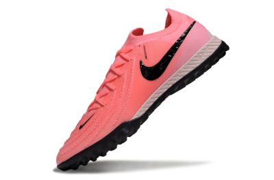 Men's Nike Phantom GX 2 Elite TF Artificial Turf Low-Tops Football Shoes - Pink/Black/White