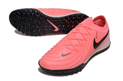Men's Nike Phantom GX 2 Elite TF Artificial Turf Low-Tops Football Shoes - Pink/Black/White