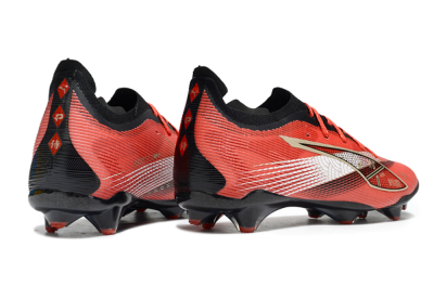 Men's Puma Ultra 5 Ultimate FG Firm Ground Low-Tops Football Boots - Red/Gold/White