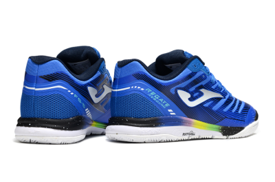 Men's Joma Top Flex IC Indoor & Futsal Low-Tops Football Shoes - Blue/White/Black