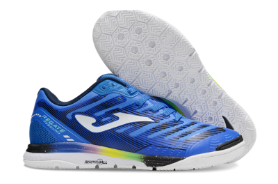 Men's Joma Top Flex IC Indoor & Futsal Low-Tops Football Shoes - Blue/White/Black