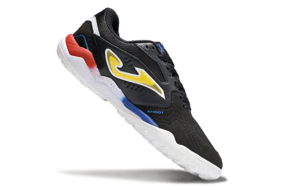 Men's Joma Top Flex TF Artificial Turf Low-Tops Football Shoes - Black/Yellow/Blue