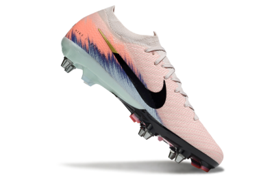 Men's Nike Air Zoom Mercurial Vapor 16 Elite SG Soft Ground Low-Tops Football Boots - Pink/Black/Jade