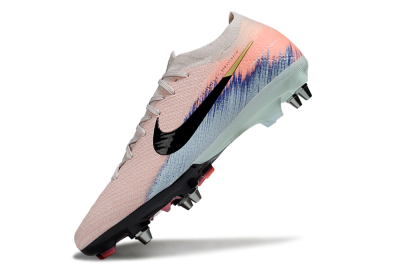 Men's Nike Air Zoom Mercurial Vapor 16 Elite SG Soft Ground Low-Tops Football Boots - Pink/Black/Jade