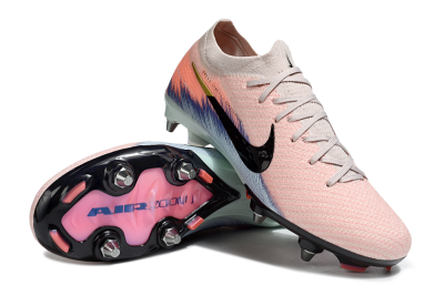 Men's Nike Air Zoom Mercurial Vapor 16 Elite SG Soft Ground Low-Tops Football Boots - Pink/Black/Jade