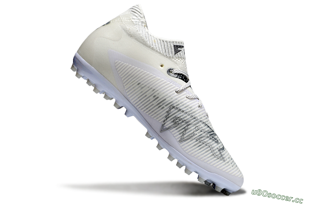 Men's Puma Future 8 Ultimate MG Multi Ground Low-Tops Football Boots - Beige/Black/White 4