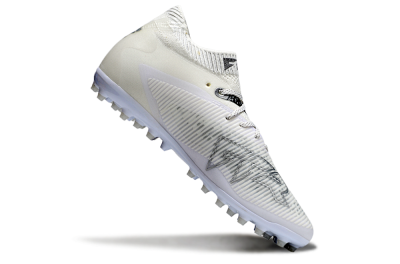 Men's Puma Future 8 Ultimate MG Multi Ground Low-Tops Football Boots - Beige/Black/White