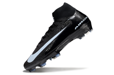 Unisex Nike Air Zoom Mercurial Superfly 10 Elite FG Firm Ground High-Tops Football Boots - Black/Jade/White