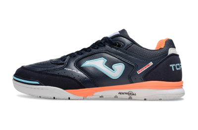 Men's Joma Top Flex IC Indoor & Futsal Low-Tops Football Shoes - Blue/Jade/White