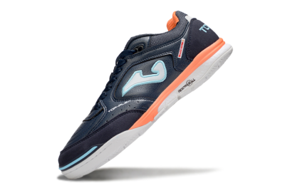 Men's Joma Top Flex IC Indoor & Futsal Low-Tops Football Shoes - Blue/Jade/White