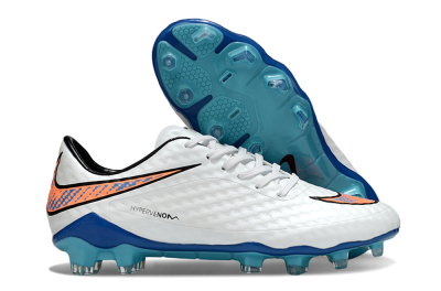 Men's Nike Hypervenom Phantom Rgn SE FG Firm Ground Low-Tops Football Boots - White/Black/Jade
